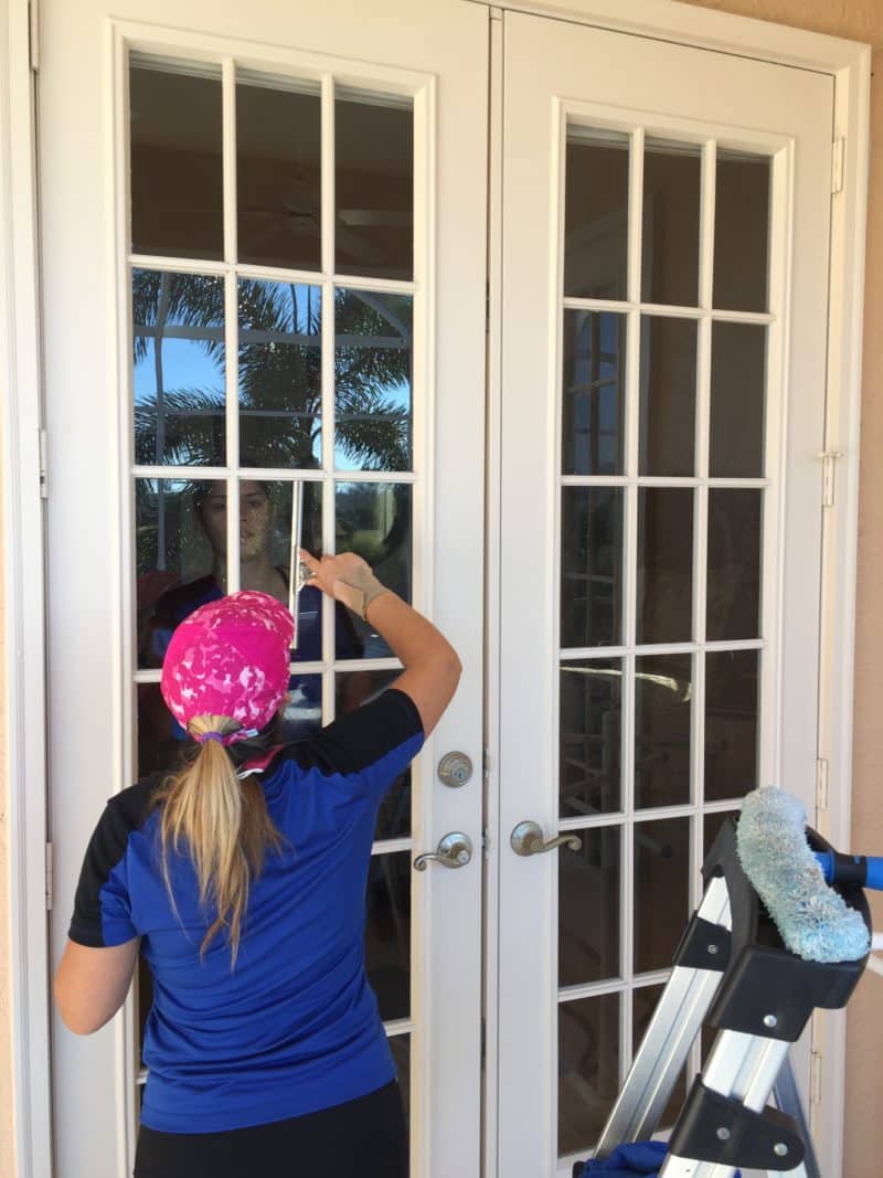 How to Clean Sliding Glass Doors. Organize It Cleaning Organizing